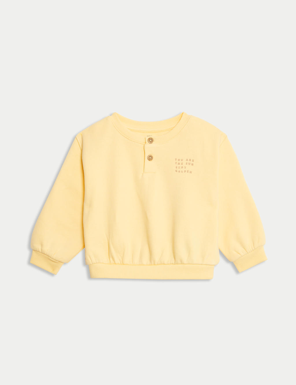 Cotton Rich Garment Dye Sweatshirt (0-3 Yrs)