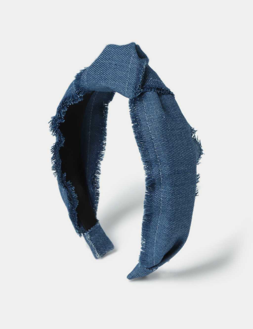 Frayed Denim Aliceband