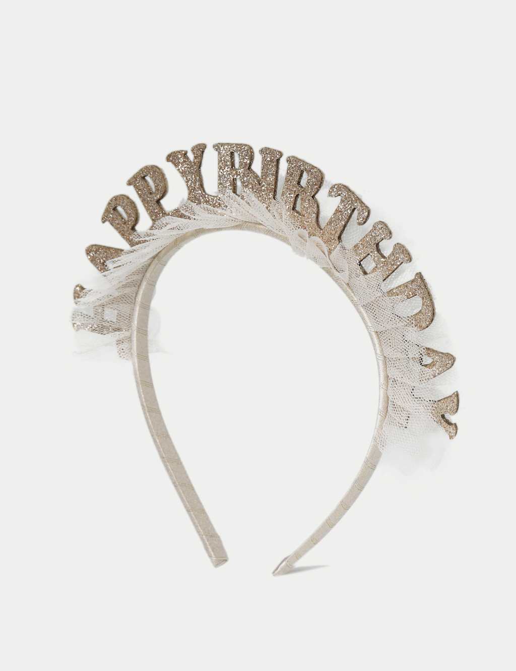 Happy Birthday Tulle Headband