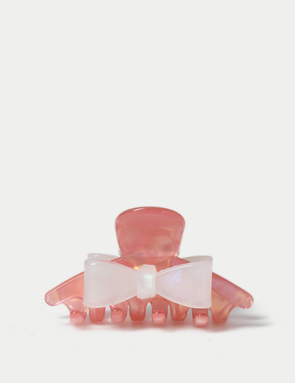M&S Bow Claw Pink