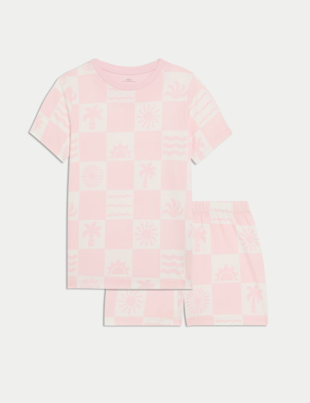 Pure Cotton Holiday Print Pyjamas (1-16 Yrs)