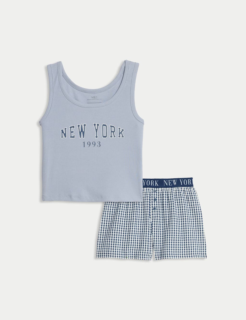 Cotton Rich Checked Pyjamas (6-16 Yrs)