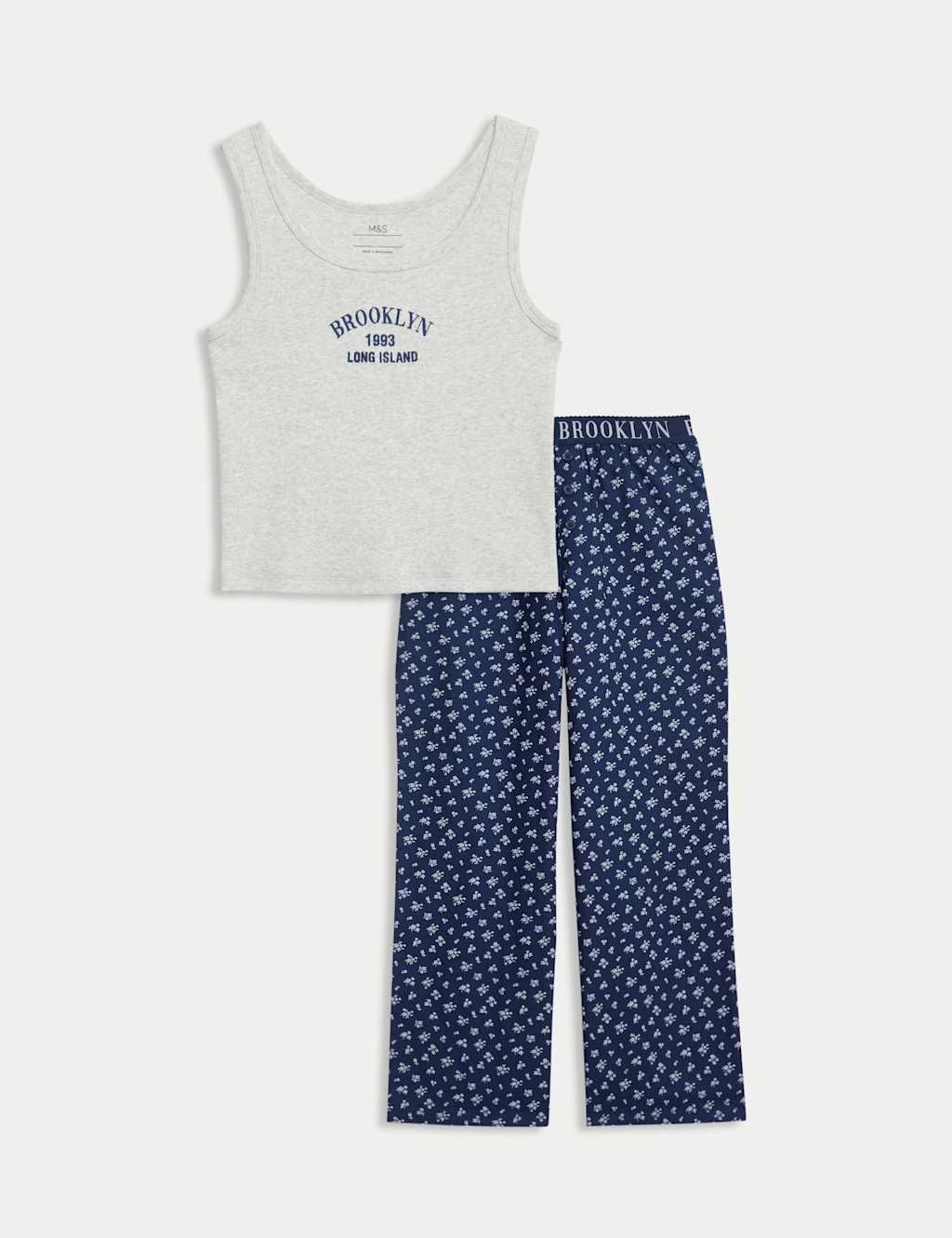Cotton Rich Ditsy Floral Pyjamas (6-16 Yrs)