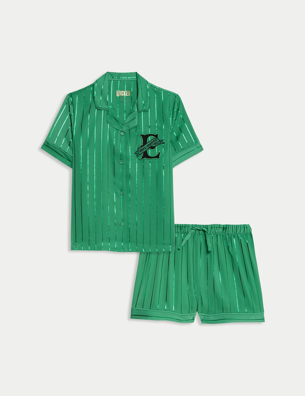 Satin Elphaba Wicked™ Pyjamas (6-16 Yrs)