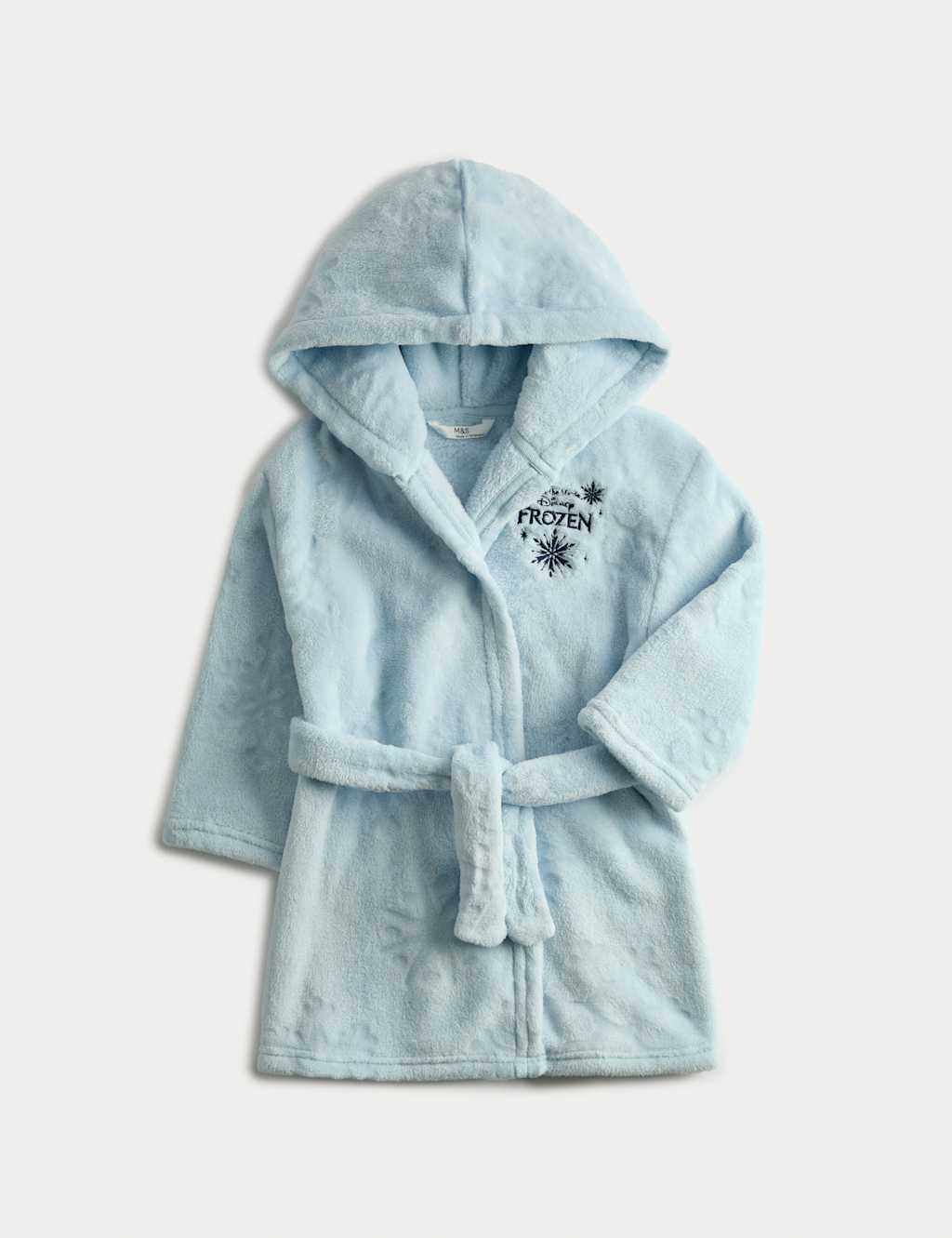 M&S Disney Frozen Dressing Gown (2-8 Yrs) Blue Mix