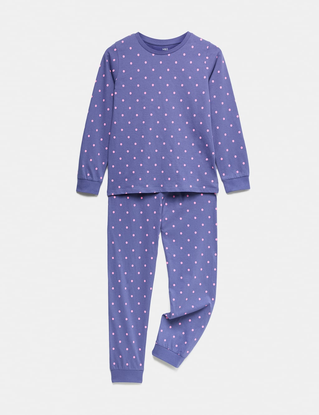 M&S Girls Pure Cotton Patterned Pyjamas (1-16 Yrs) - 3-4 Years - Multi