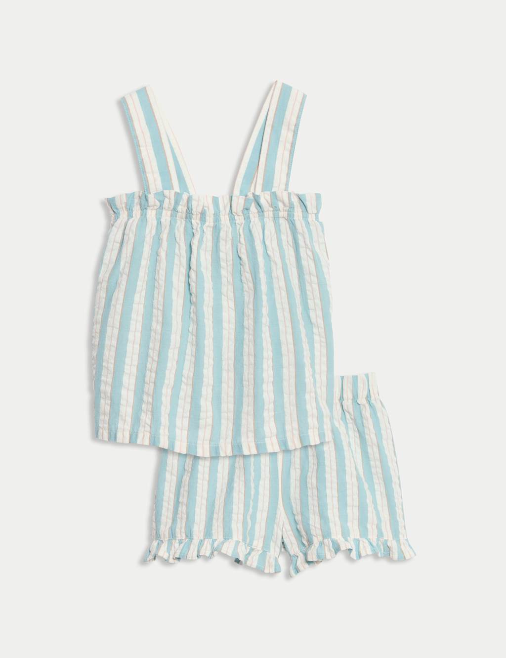 Pure Cotton Striped Pyjamas (1-8 Yrs)