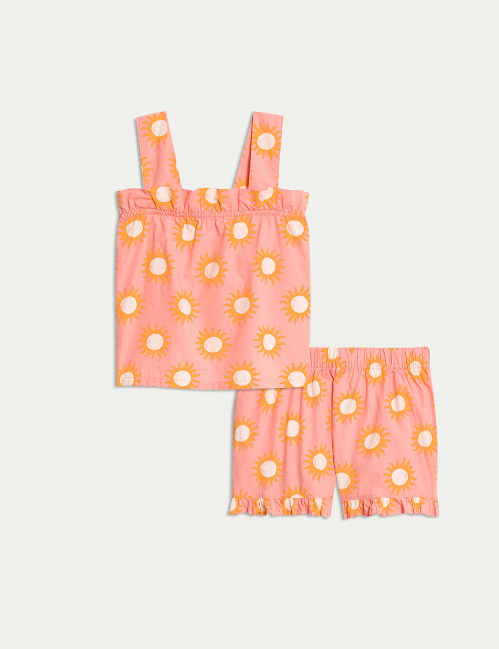 Pure Cotton Sun Print Pyjamas (1-8 Yrs)