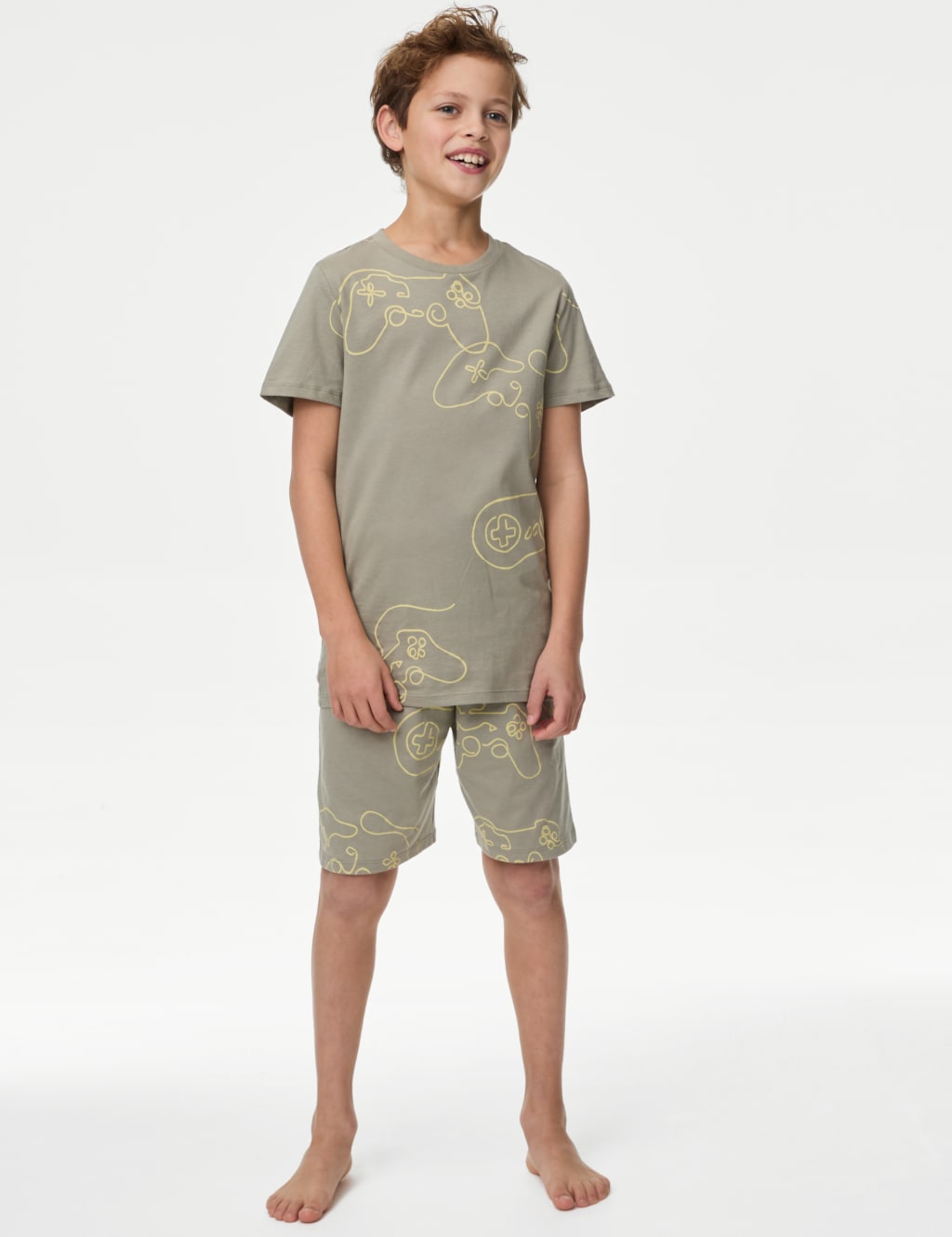 Pure Cotton Gaming Pyjamas (7-14 Yrs)