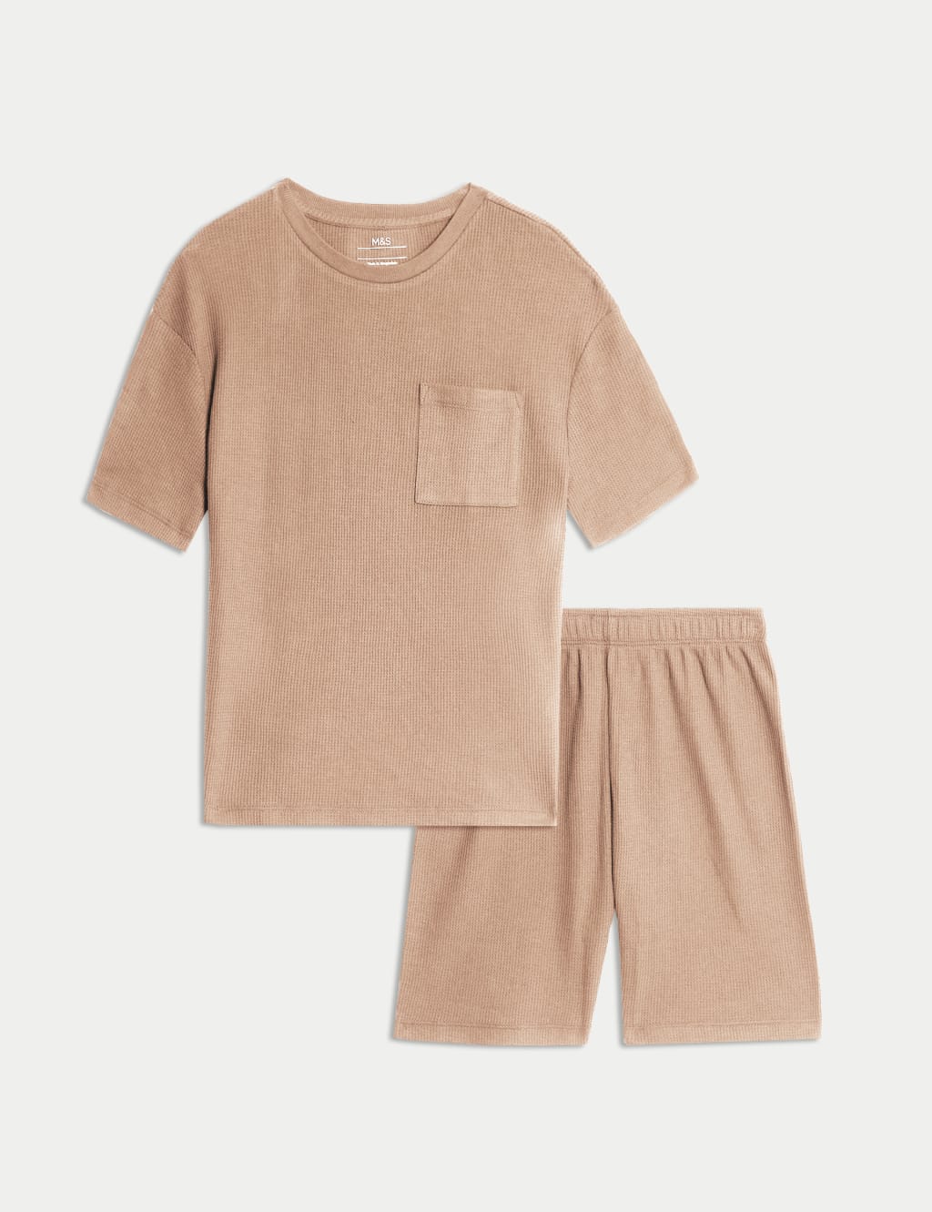 Cotton Blend Waffle Pyjamas (12 Mths-16 Yrs)