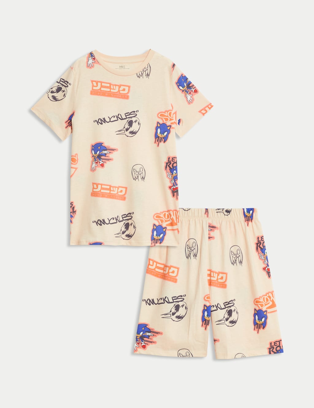 Pure Cotton Sonic the Hedgehog™ Pyjamas (3-14 Yrs)