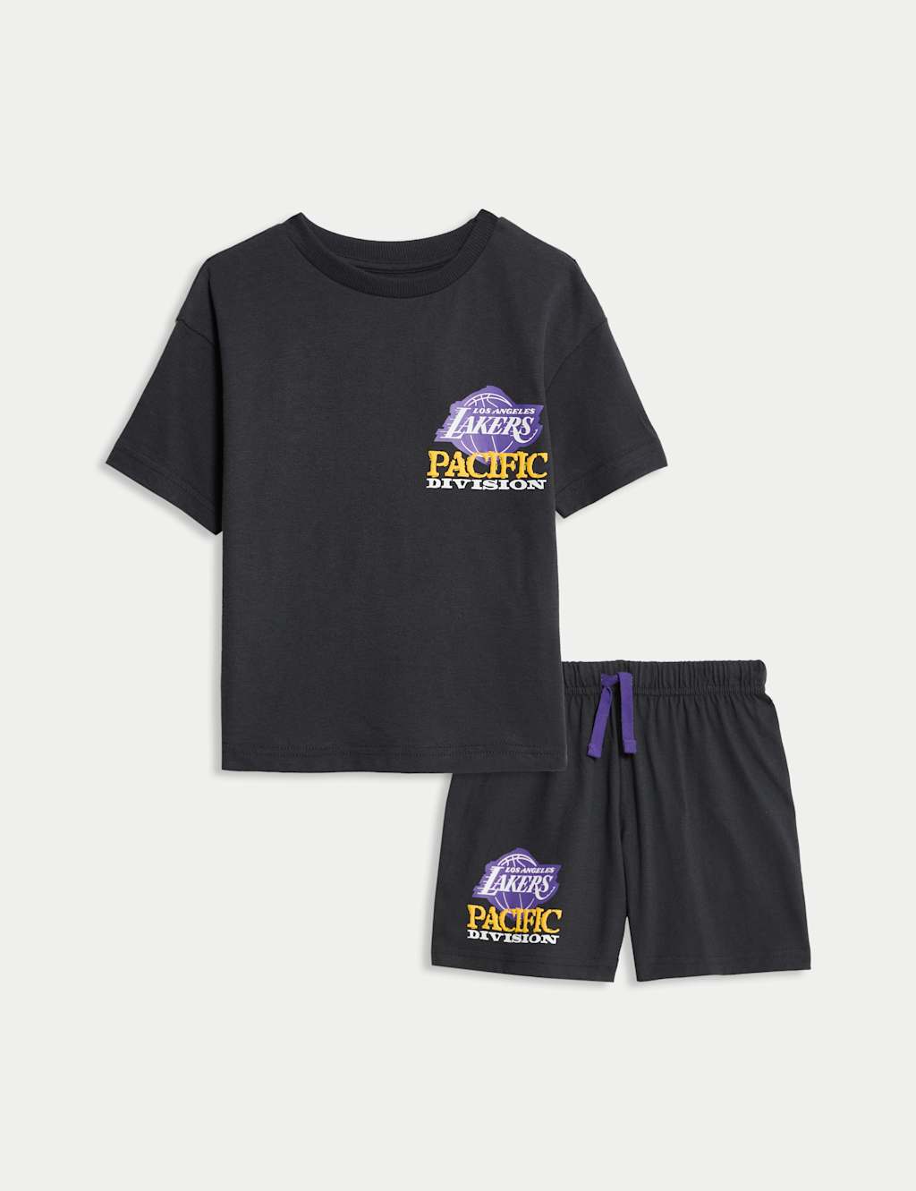 Pure Cotton NBA Lakers Pyjamas (3-16 Yrs)