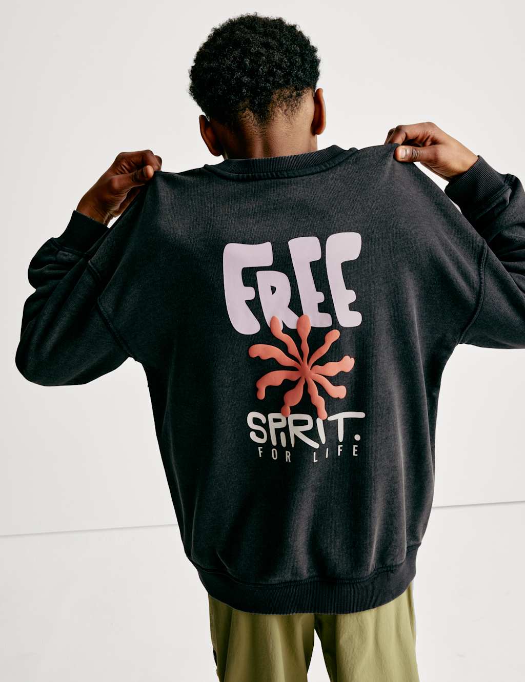 Cotton Rich Graphic Sweatshirt (2-16 Yrs)