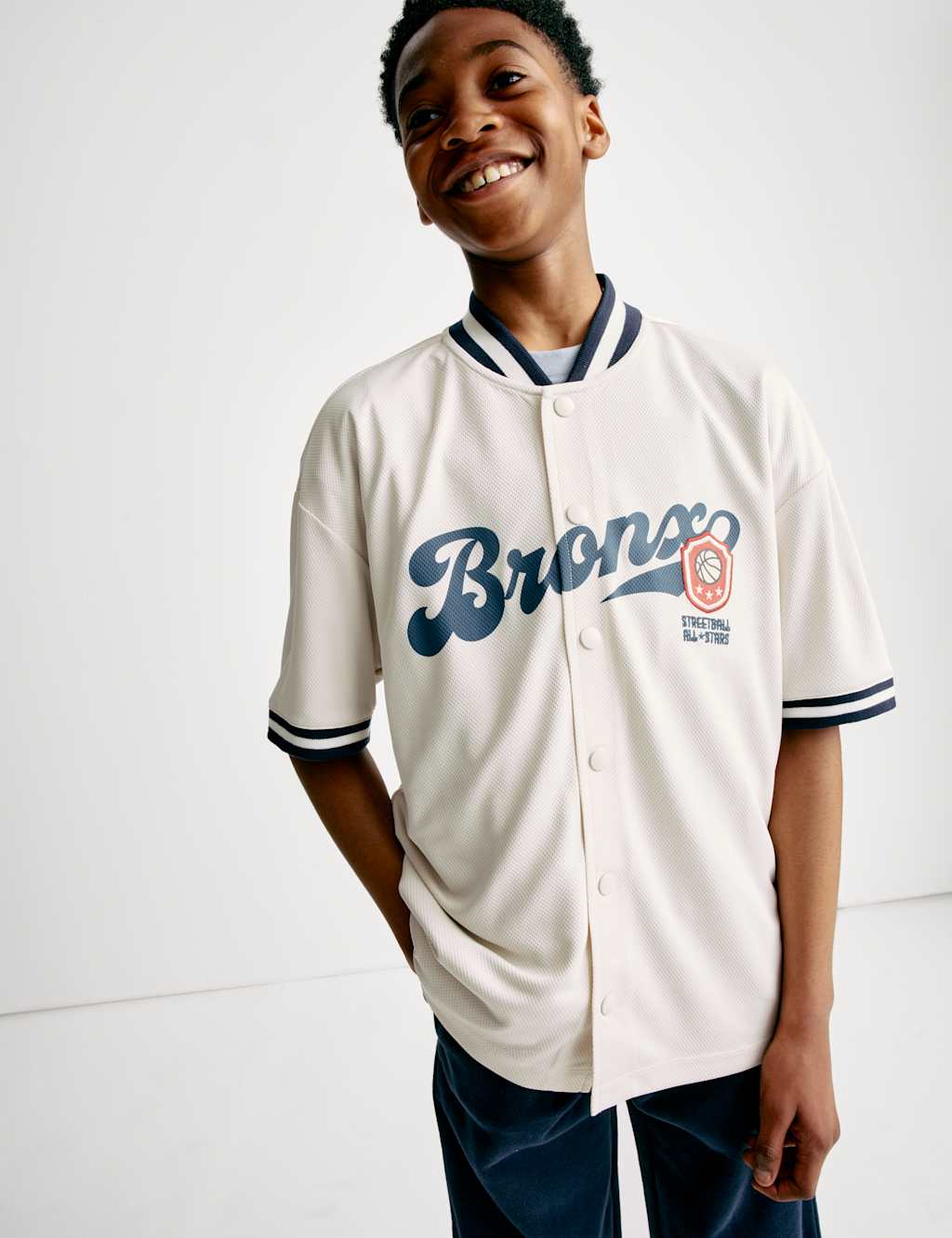 Graphic Baseball Shirt (6-16 Yrs)
