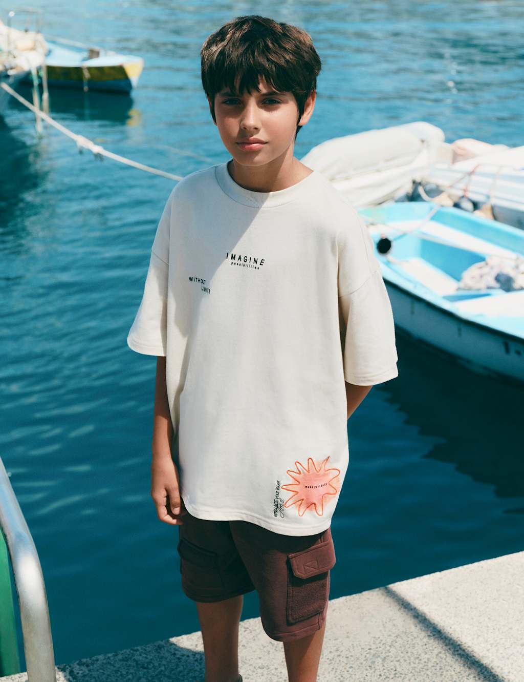 Pure Cotton Graphic T-Shirt (2-16 Yrs)