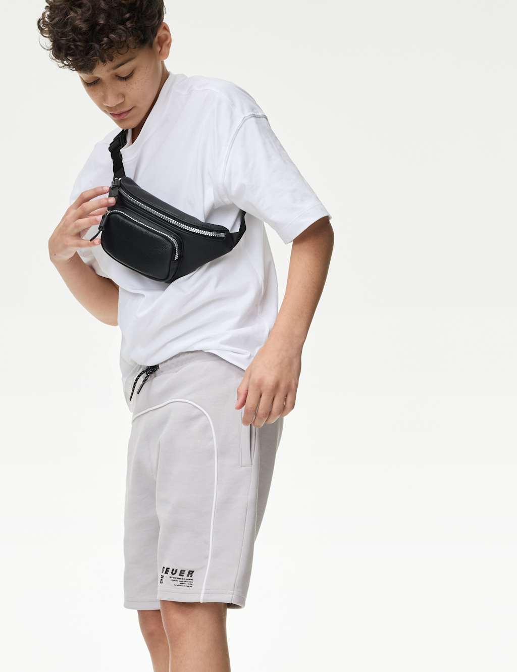 Cotton Rich Sports Shorts (6-16 Yrs)