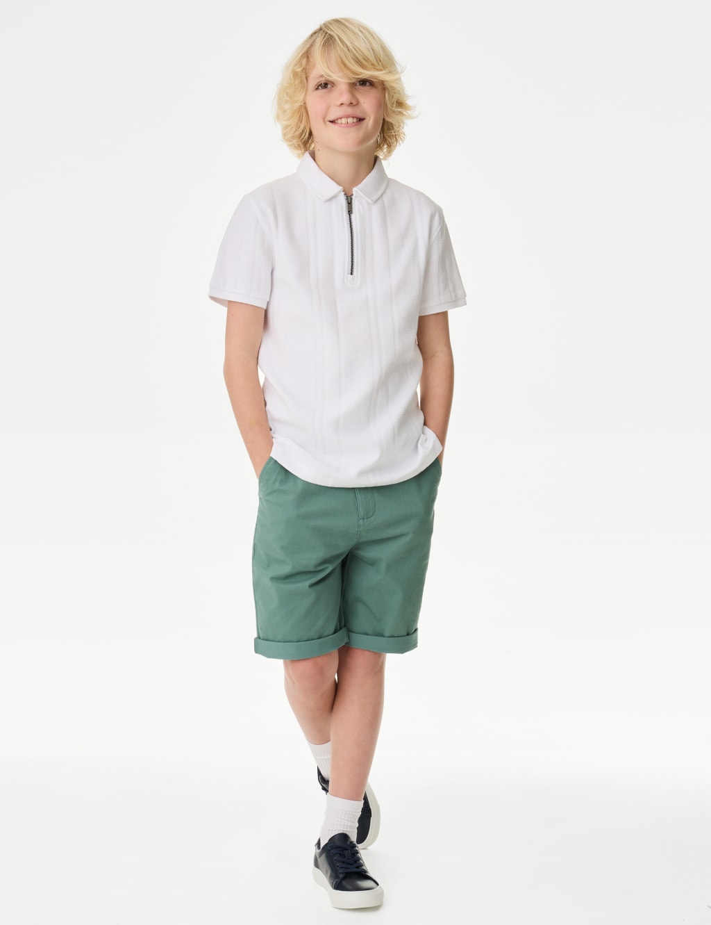 Cotton Rich Chino Shorts (6-16 Yrs)