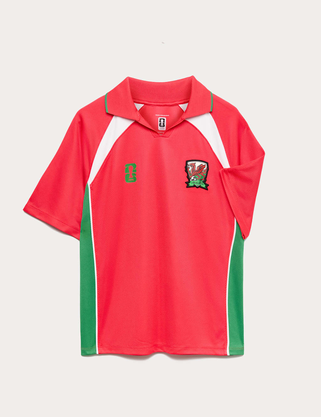 M&S Boys FIFA Wales Football T-Shirt (2-16 Yrs) - 6-7 Years - Multi