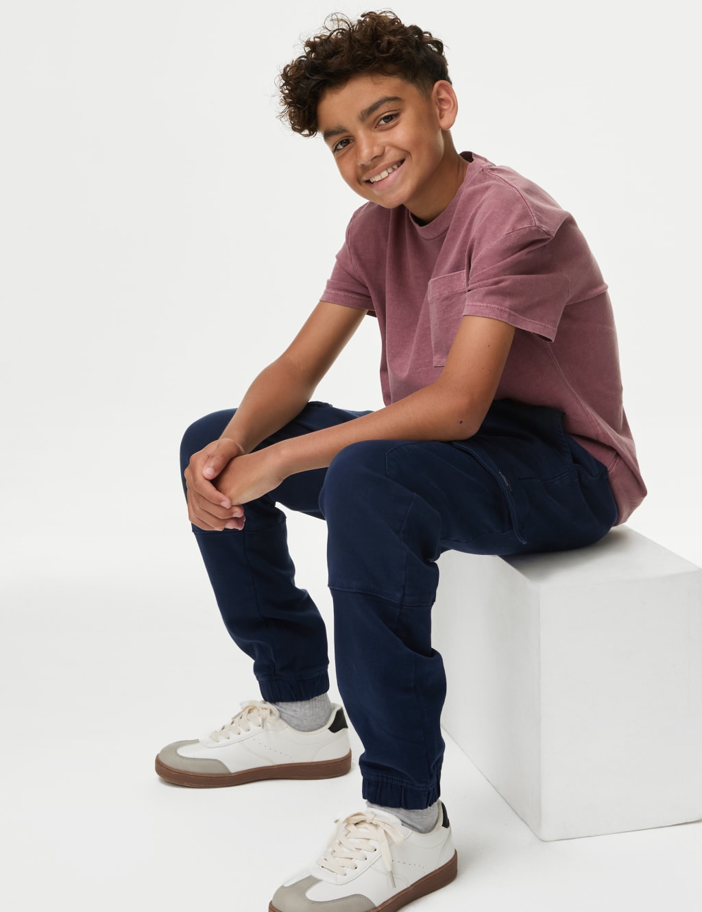 Cotton Rich Cargo Trousers (6-16 Yrs)