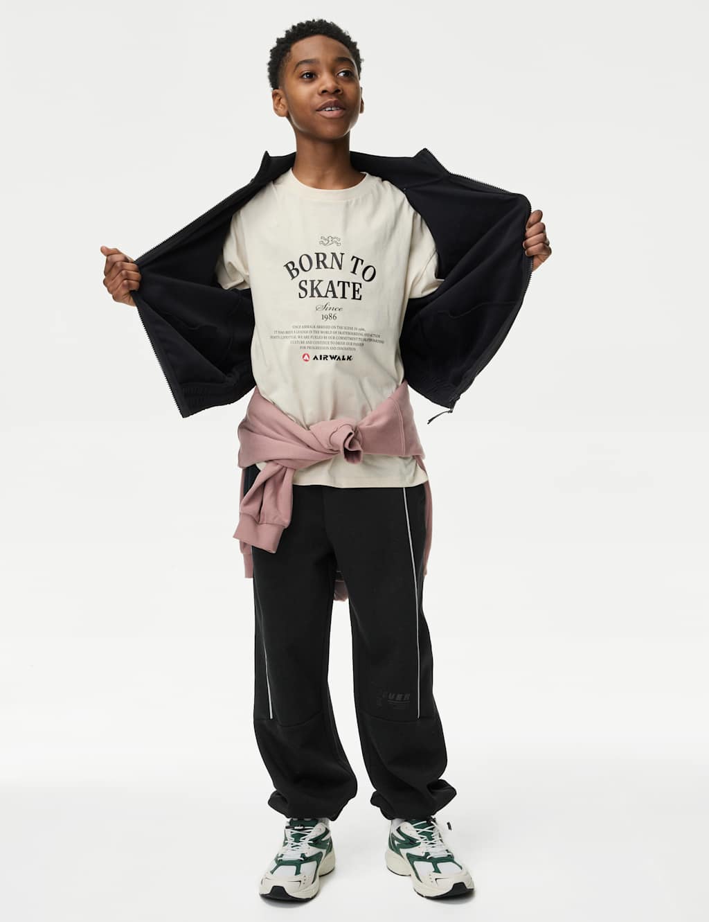 Cotton Rich Sports Joggers (6-16 Yrs)