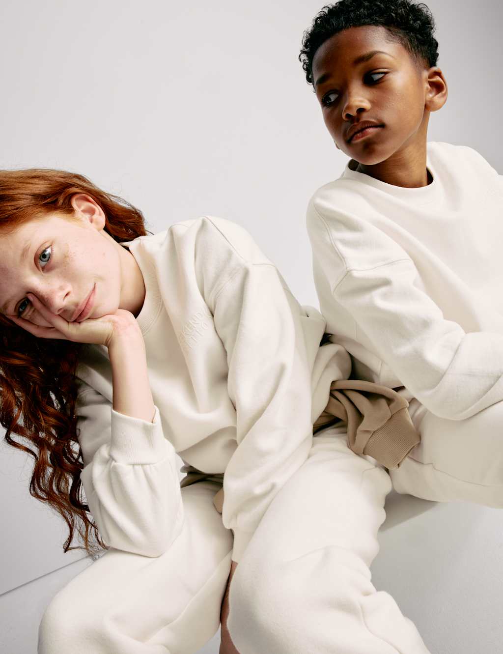 Cotton Rich Slogan Sweatshirt (6-16 Yrs)