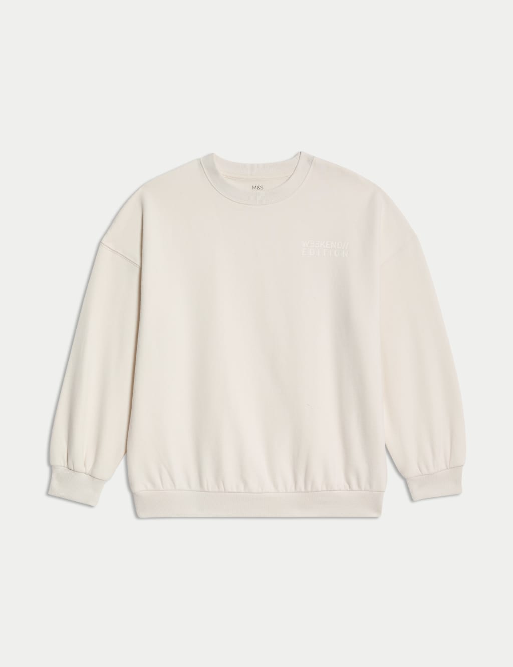 Cotton Rich Slogan Sweatshirt (6-16 Yrs)