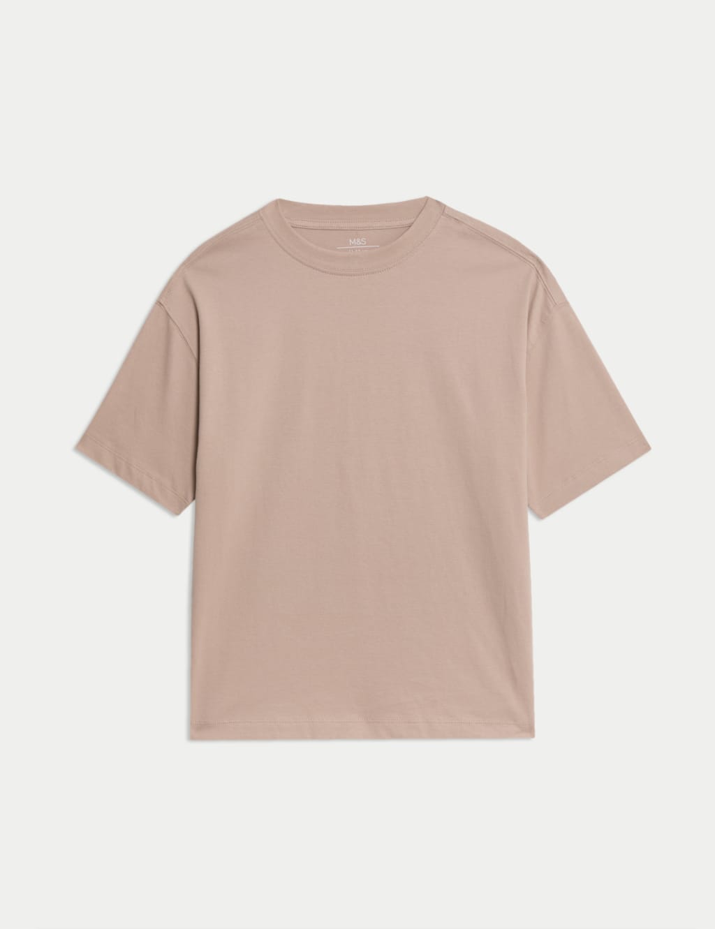 Pure Cotton Plain T-Shirt (2-16 Yrs)