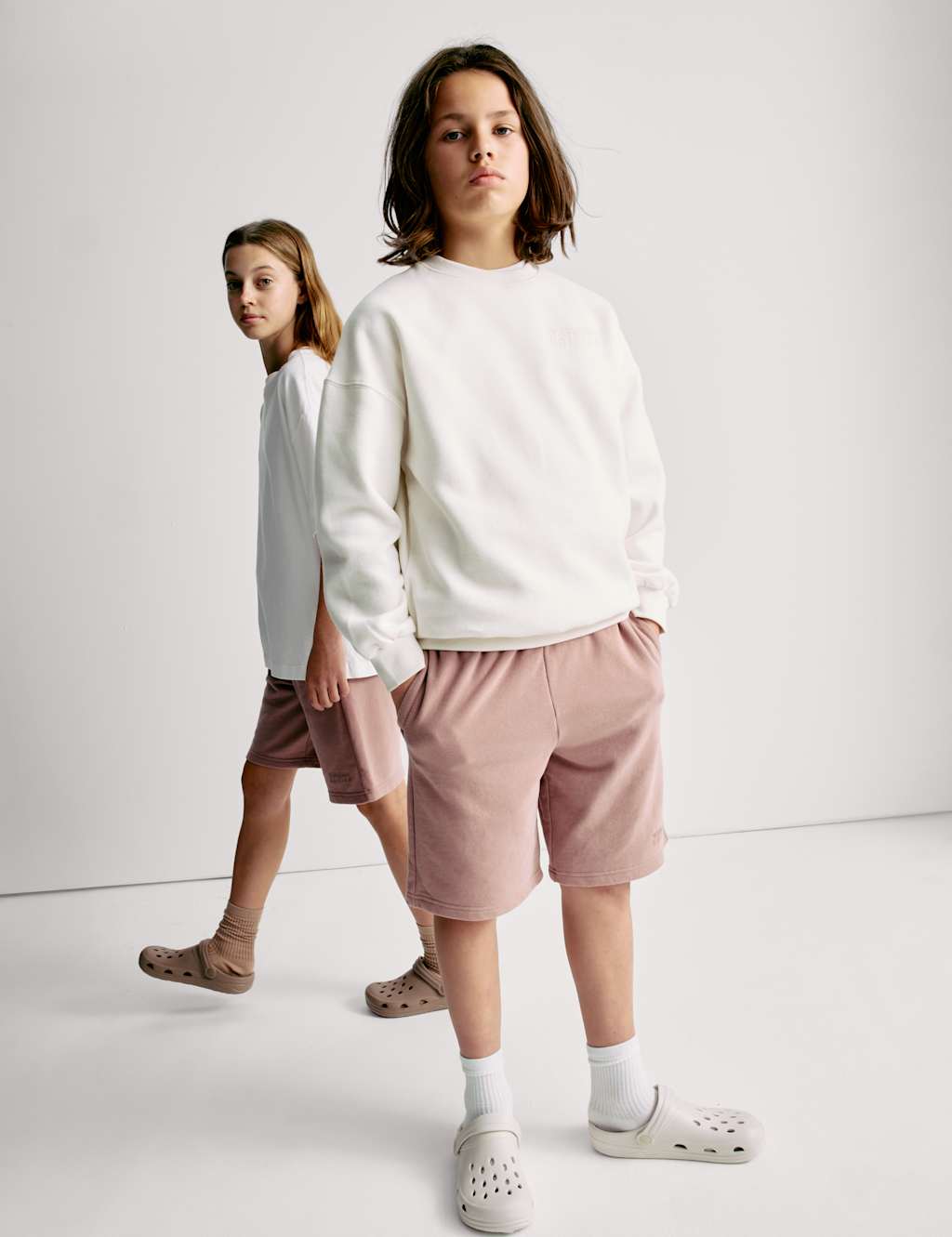 Cotton Rich Elasticated Waist Shorts (6-16 Yrs)