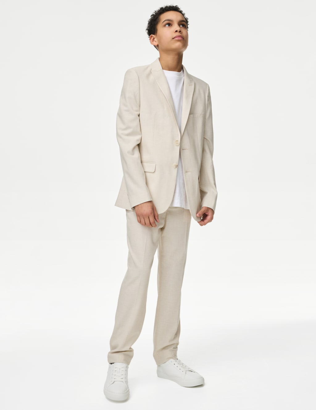 Suit Trousers with Linen (2-16 Yrs)