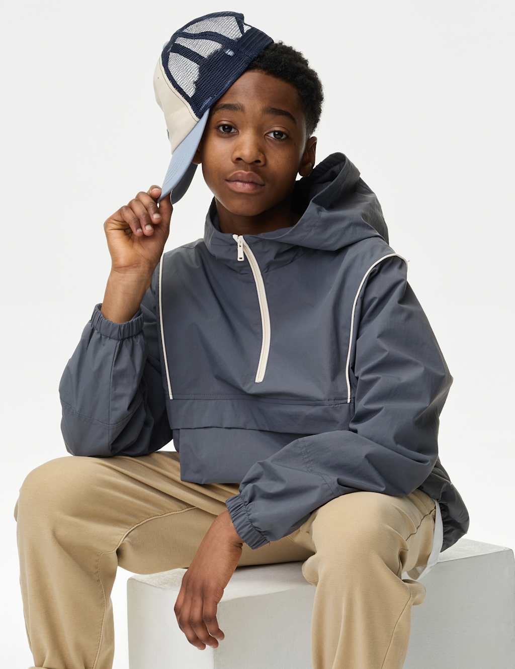 Utility Hooded Windbreaker (6-16 Yrs)