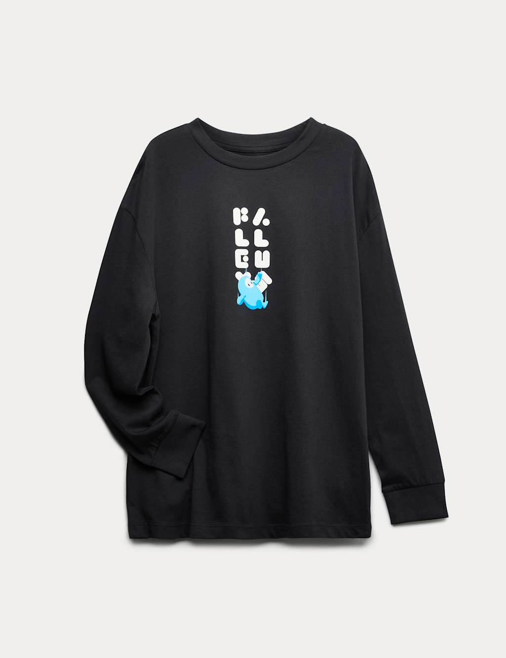 M&S Fall Guys Top (6-16 Yrs) Carbon