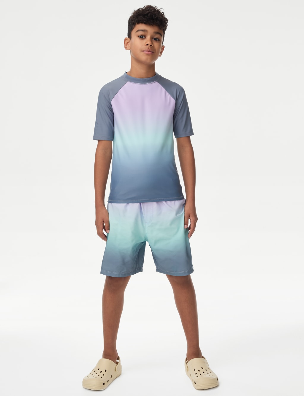 Ombre Rash Vest (6-16 Yrs)