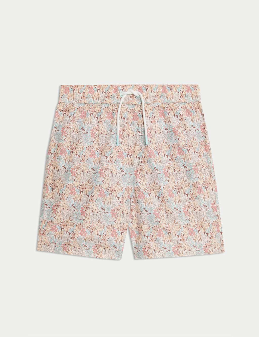 Ditsy Floral Shorter Length Swim Shorts (6-16 Yrs)