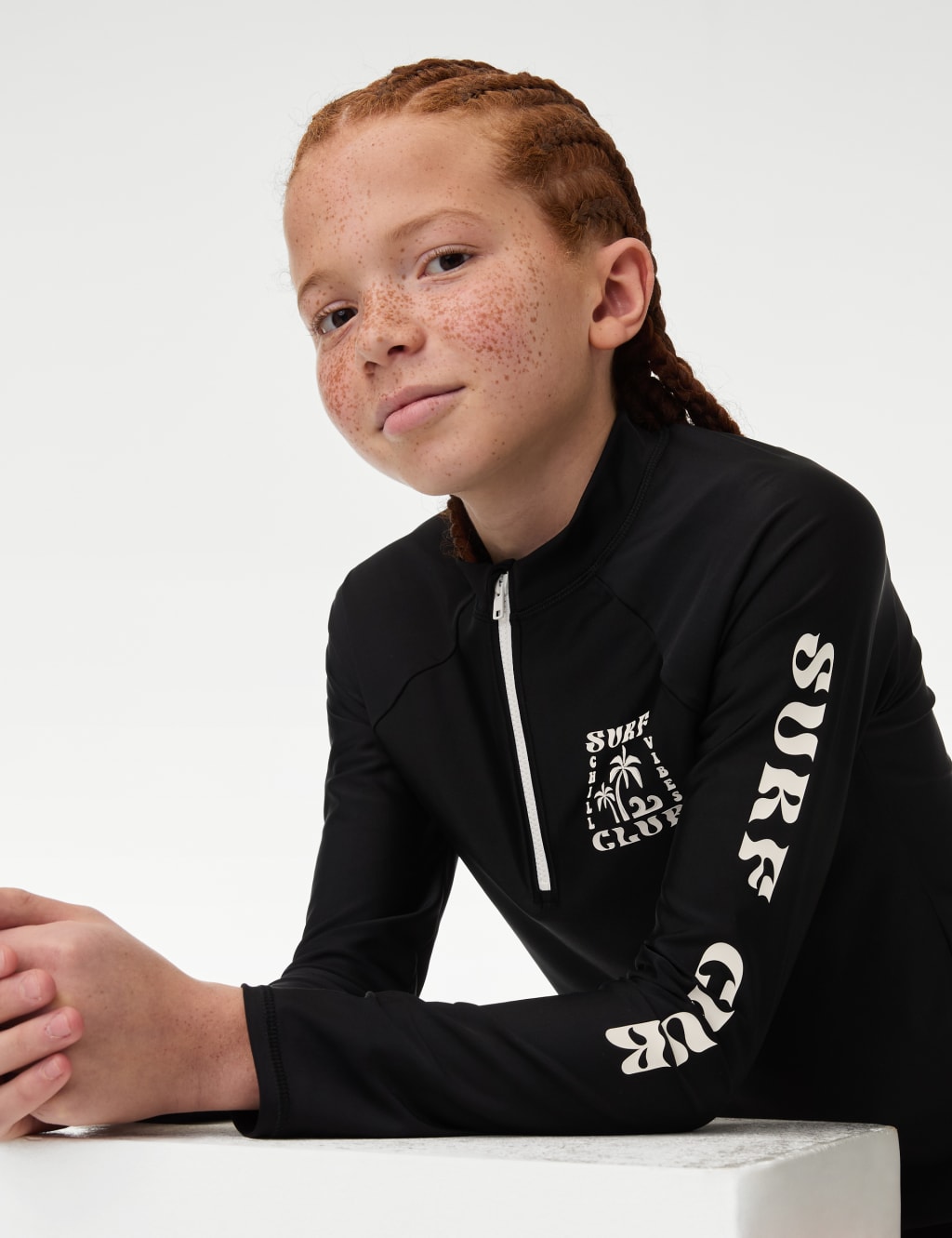 Surf Graphic Long Sleeve Rash Vest (2-16 Yrs)