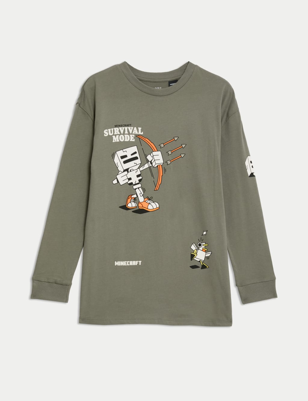 Minecraft t shirt 8-9 years online