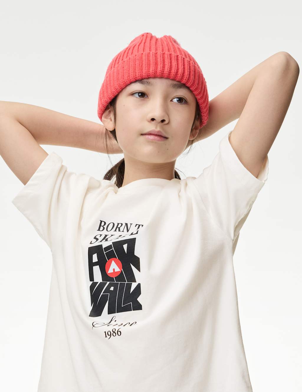 Pure Cotton Skate Graphic T-Shirt (6-16 Yrs)