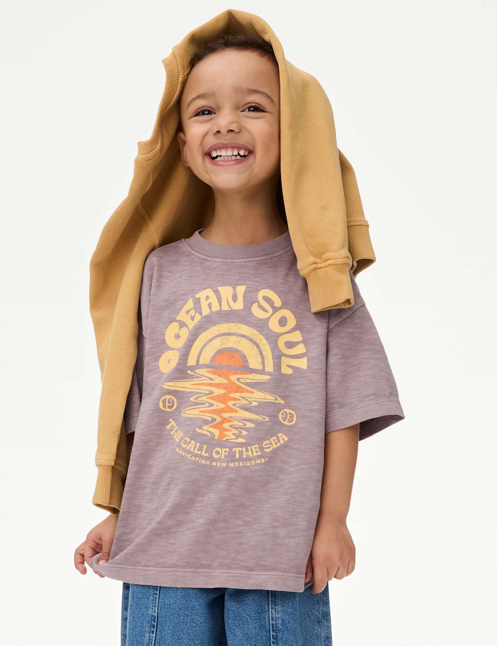 Pure Cotton Graphic T-Shirt (2-16 Yrs)
