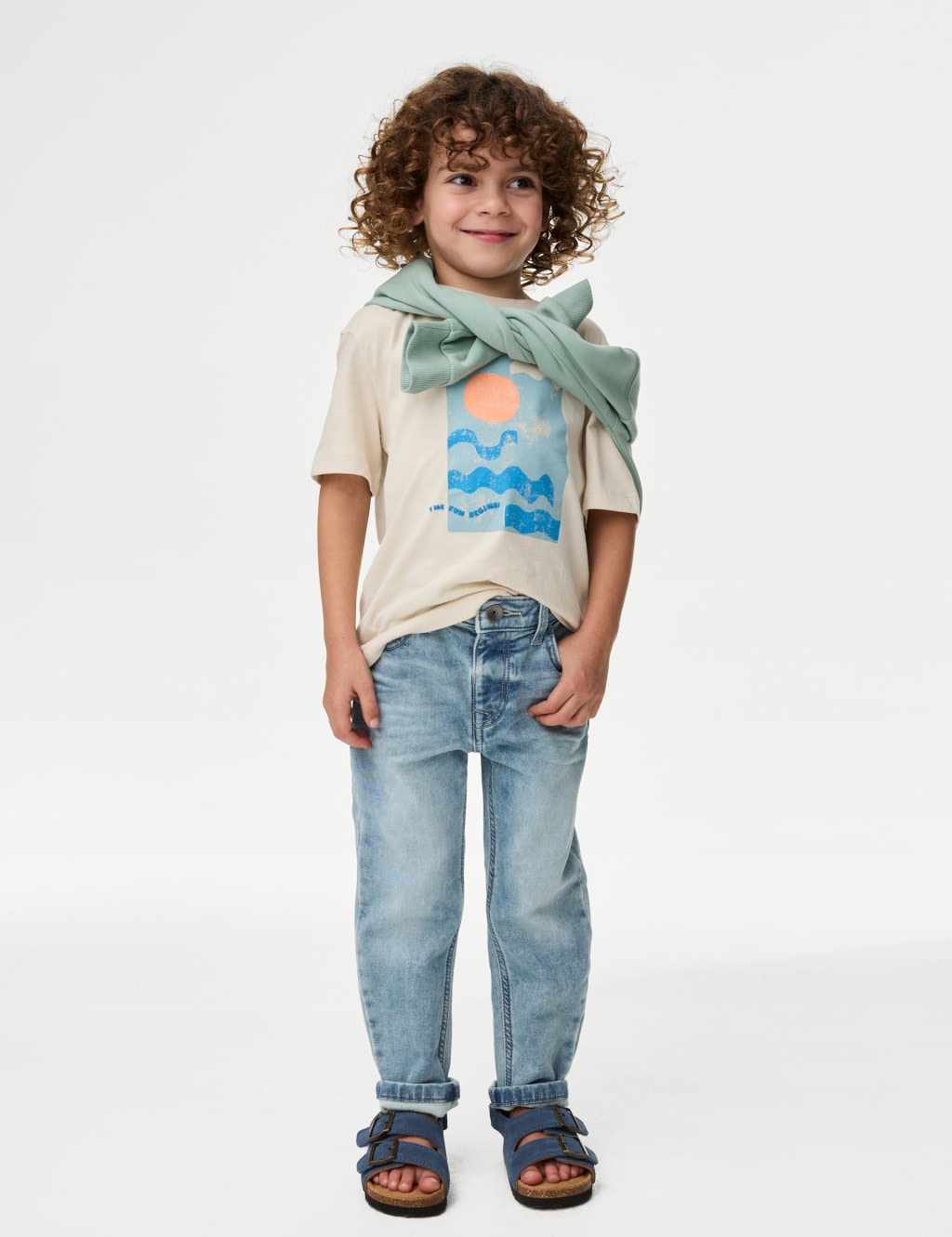 Skinny Cotton Rich Jeans (2-8 Yrs)