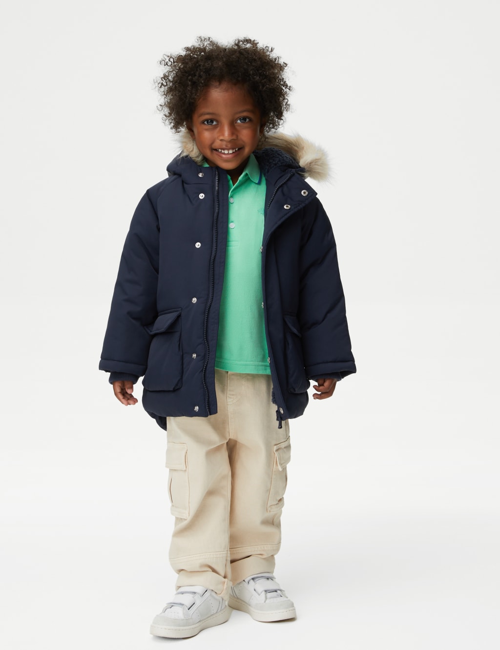 Boys hooded parka 2025