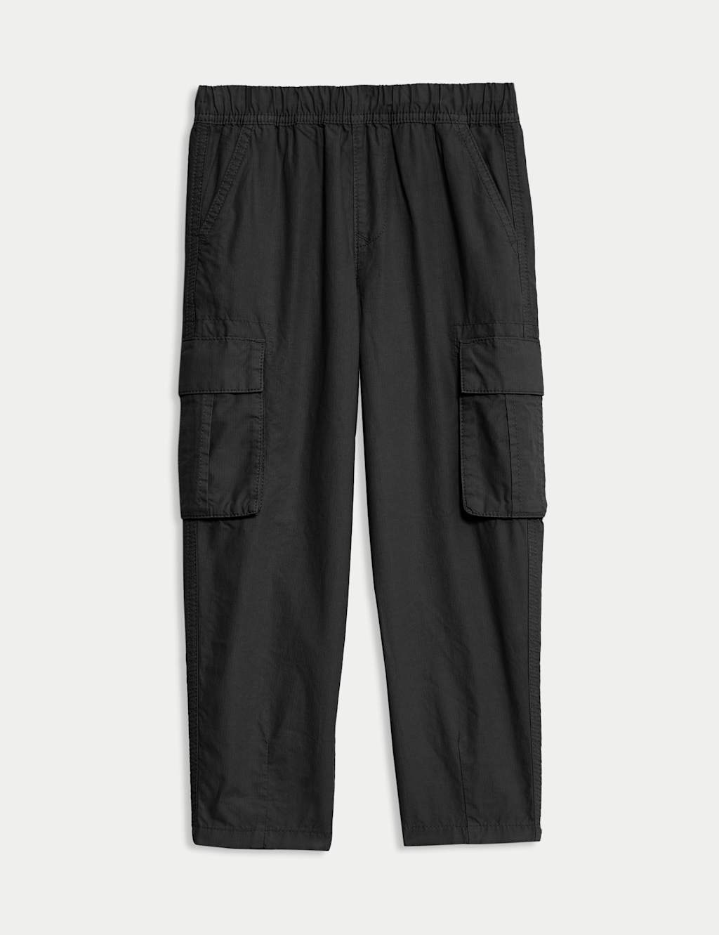 Pure Cotton Ripstop Cargo Trousers (2-8 Yrs)