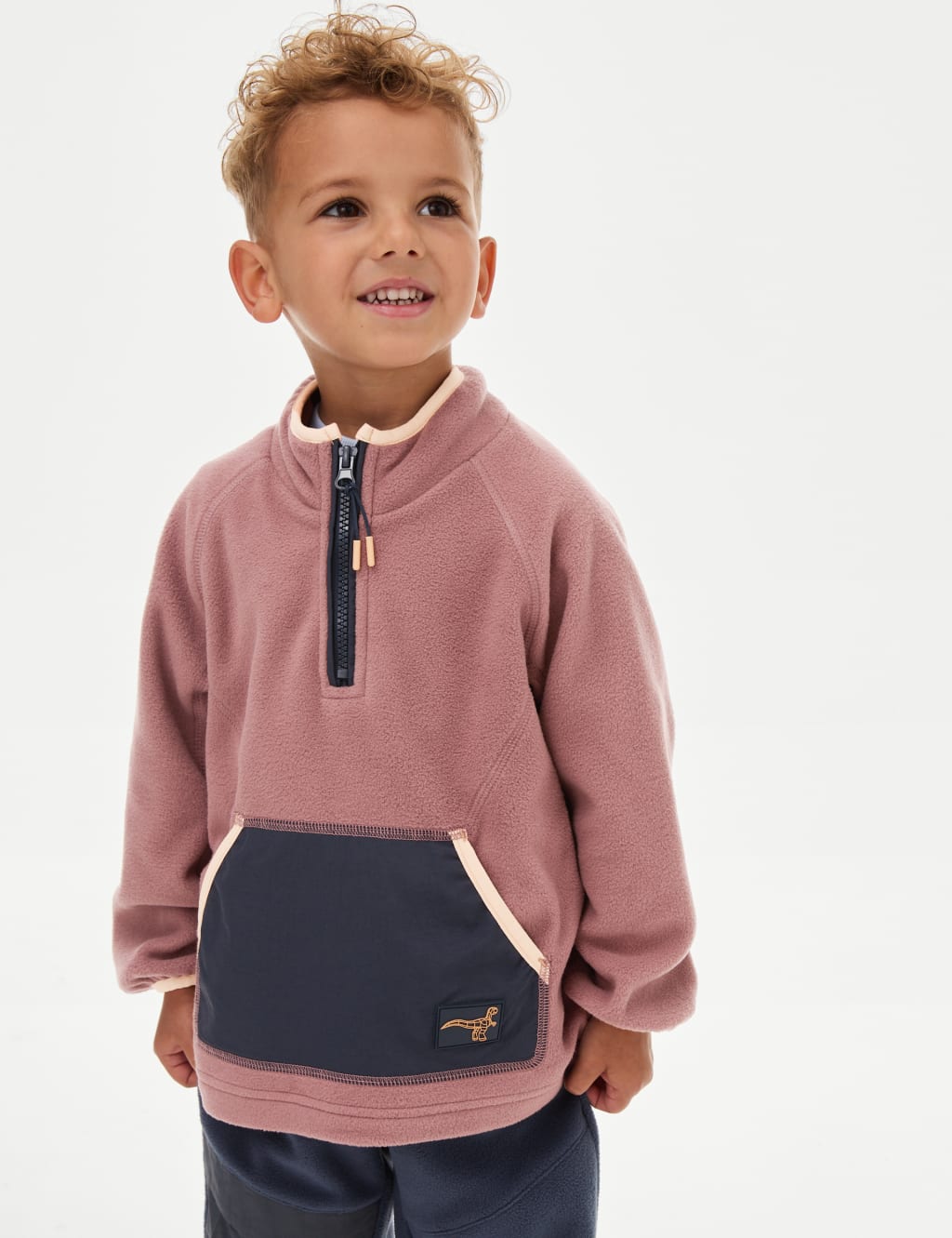 Boys Zip Neck Tops at M S