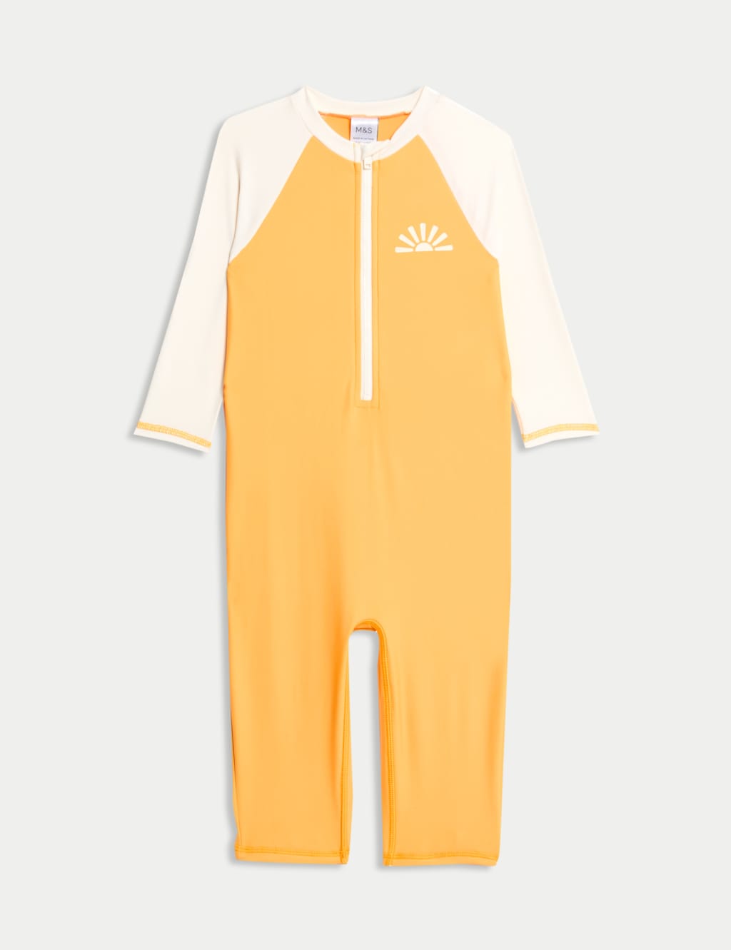 Colourblock Long Sleeve All In One (2-8 Yrs)