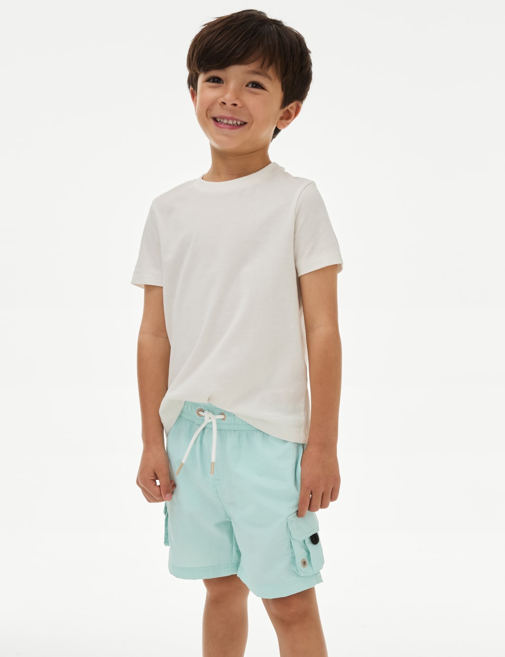 Cargo Swim Shorts (2-8 Yrs)