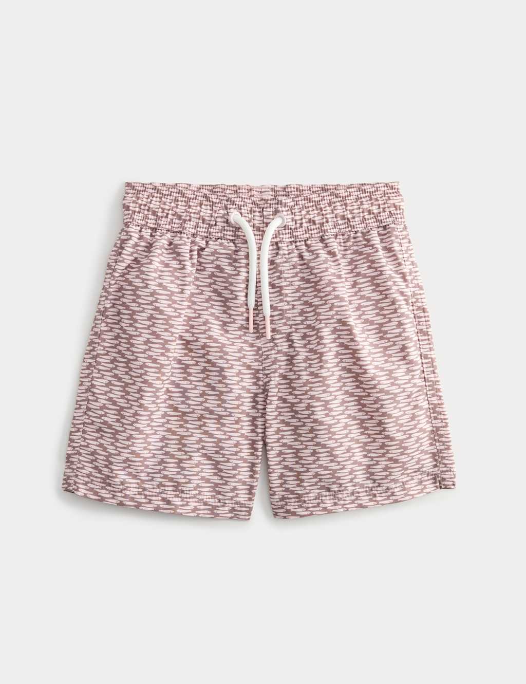 Boys Printed Swim Shorts (2-8 Yrs) - 2-3 Years - Brown Mix - Available at M&S