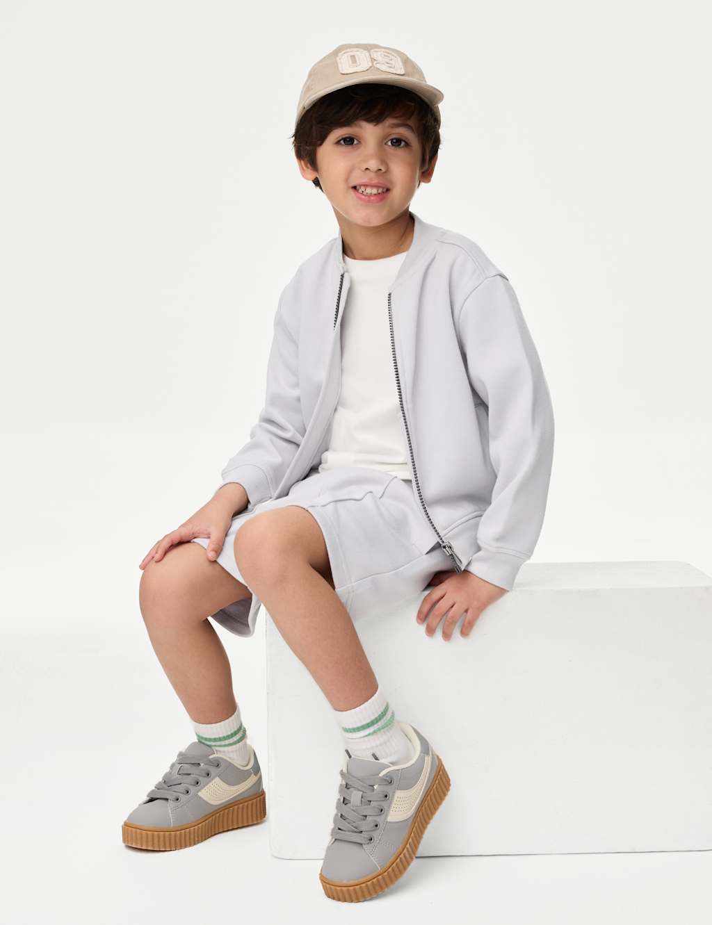 3pc Cotton Blend Top & Bottom Outfit (2-8 Yrs)
