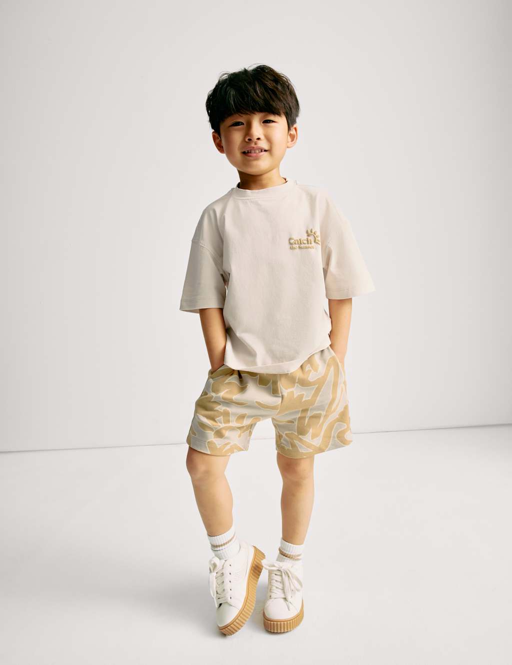 2pc Cotton Rich T-Shirt & Shorts Set (2-8 Yrs)