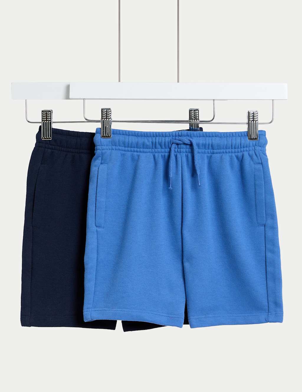 2pk Cotton Rich Shorts (2-8 Yrs)