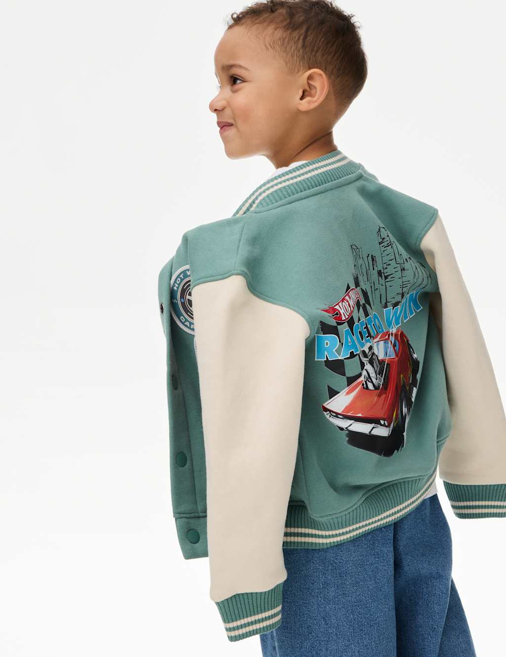 Cotton Rich Hot Wheels™ Bomber (2-8 Yrs)