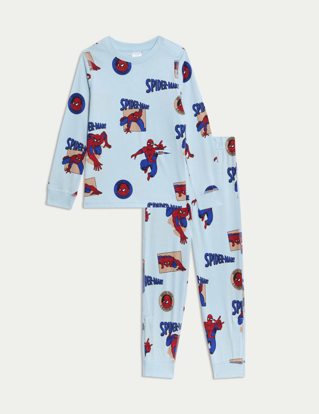 Adaptive Pure Cotton Spider-Man™ Pyjama Set (1-8 Yrs)