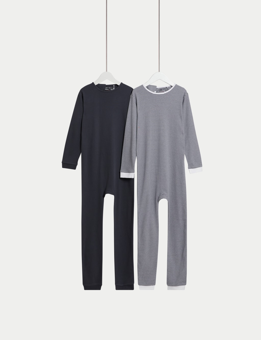 2pk Pure Cotton Back Opening Adaptive Sleepsuits (3-16 Yrs)